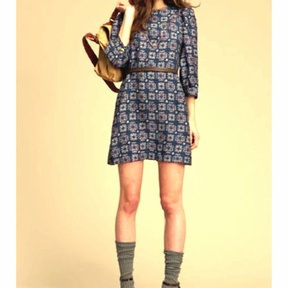 Lauren Moffatt Snap Neck Dress